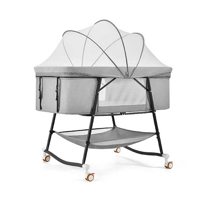 Three In One Baby Cradle Crib, Portable, Wheel, Mosquito Net, Baby 0-24 Months